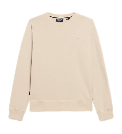 Superdry Essential Logo C/N Sweat Top Beige